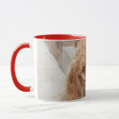 Goldendoodle-Welpenpfanne Tasse (Links)