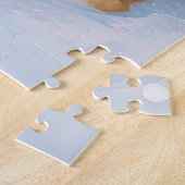 Goldendoodle Winter Wunderland Weihnachtsfreuden Puzzle (Seite)