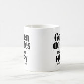 Goldendoodles machen mich glücklich kaffeetasse (Mittel)