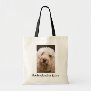 Goldendoodles Rule Leinwand Budget Totbeutel Tragetasche