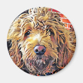 Goldendoolde Puppy Magnet (Vorne)