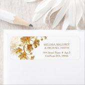 Goldene 3D-Blumen | Hochzeit (Insitu)