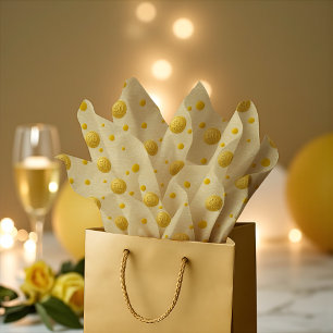 Goldene 50-jährige Jubiläumsfeier Seidenpapier