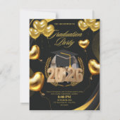Goldene Abschlussfeier 2026 Einladung (Rückseite)