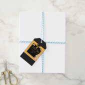Goldene Abschlussfeier 2026 Geschenkanhänger (Mit Garn)