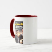 Goldene Abschlussfeier 2026 Tasse (Vorderseite Links)