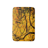 Goldene Adern des Herbstes Badematte (Vorderseite Vertikal)
