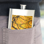 Goldene Adern des Herbstes Flachmann (Beispiel)