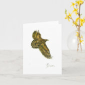 Goldene Adlerkarte Karte (Gelbe Blume)