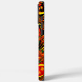 Goldene afrikanische Farben Case-Mate iPhone Hülle (Rückseite / Links)