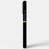 Goldene Alien in einem surrealen, dunklen Reich Case-Mate iPhone Hülle (Rückseite / Links)