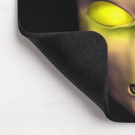 Goldene Alien Mousepad (Ecke)