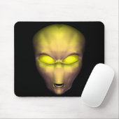 Goldene Alien Mousepad (Mit Mouse)