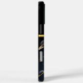 Goldene Alien unter kosmischen Ringen im Bereich 5 Case-Mate iPhone Hülle (Rückseite / Rechts)