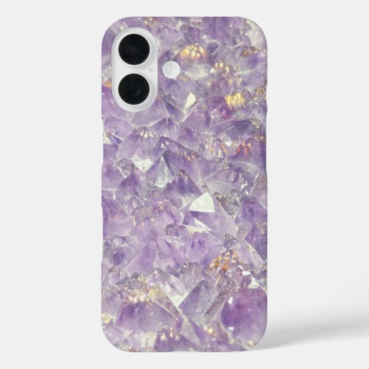 Goldene Amethyst-Schimmer Case-Mate iPhone Hülle (Rückseite)