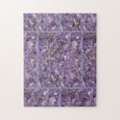 Goldene Amethyst-Schimmer Puzzle (Vertikal)