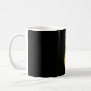 Goldene Ananas-Tasse Kaffeetasse