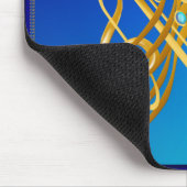 Goldene Anmerkungen Mousepad (Ecke)