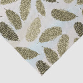 Goldene AquarellFedern Seidenpapier (Ausschnitt)