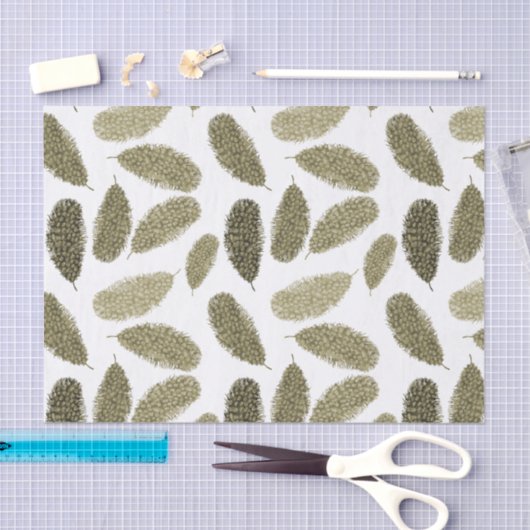 Goldene AquarellFedern Seidenpapier (Handwerk)