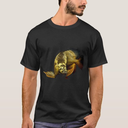 Goldene Arowanas T-Shirt (Vorderseite)