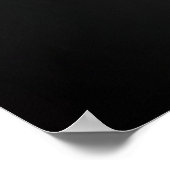 Goldene Art Deco Pracht Poster (Ecke)