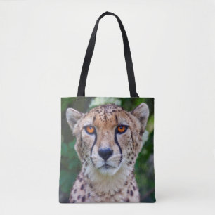 Goldene Augen All Over Print Tasche