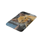 Goldene Augen Badematte (Schrägansicht)