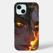 Goldene Augen Case-Mate iPhone Hülle (Rückseite)