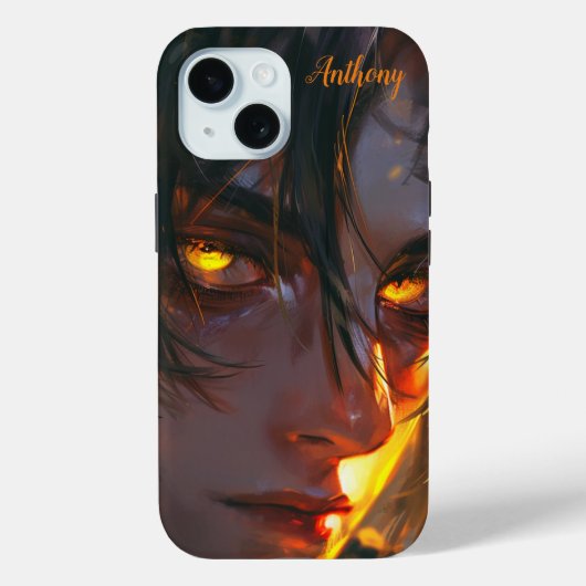 Goldene Augen Case-Mate iPhone Hülle (Rückseite)