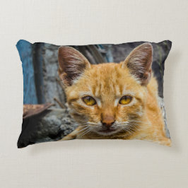 Goldene Augen Dekokissen