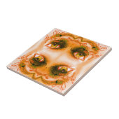 Goldene Augen Fliese (Seite)