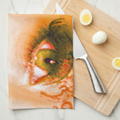 Goldene Augen Handtuch (Viertel Falte)