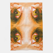 Goldene Augen Handtuch (Vertikal)