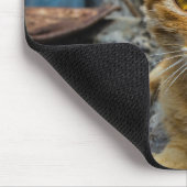 Goldene Augen Mousepad (Ecke)