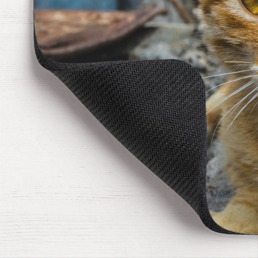 Goldene Augen Mousepad (Ecke)