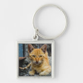 Goldene Augen Schlüsselanhänger (Vorne)