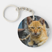 Goldene Augen Schlüsselanhänger (Vorderseite)