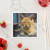 Goldene Augen Serviette (Beispiel)