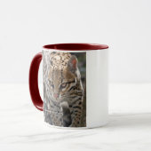 Goldene Augen Tasse (Vorderseite Links)