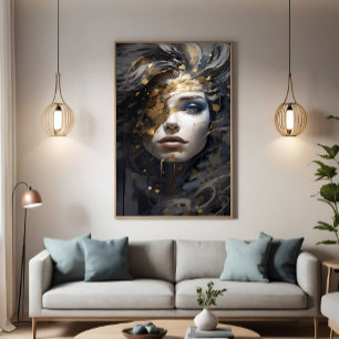 Goldene Aura Poster