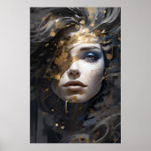 Goldene Aura Poster (Vorne)