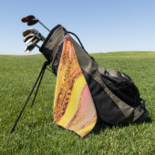 Goldene Aurora Golfhandtuch (Gras)