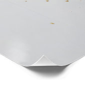 Goldene Aurora Poster (Ecke)