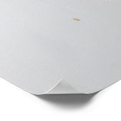 Goldene Aurora Poster (Ecke)