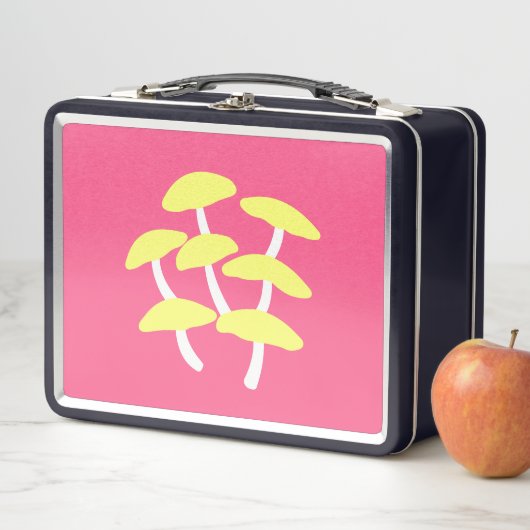 Goldene Austern-Lunchbox Metall Brotdose (Beispiel)