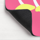 Goldene Austern-Seitenablage  Mousepad (Ecke)