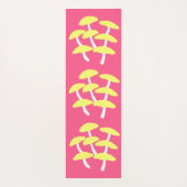 Goldene Austern-Yoga-Matte Yogamatte (Rückseite)