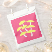 Goldene Austernpilz-Geschenktüte Geschenktütchen (Ausgeschnitten)