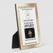 Goldene Auszeichnung für DIY-Logo Fotoplatte (Seite)